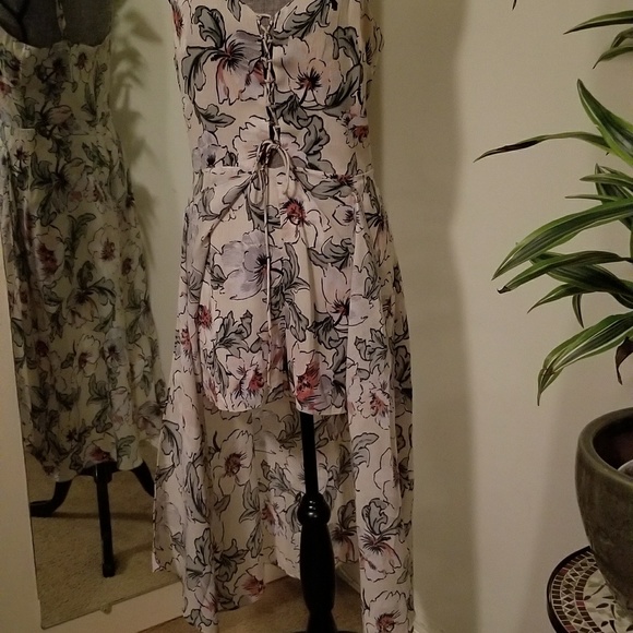 #10 Floral Midi Walk Through Romper - Picture 3 of 6